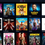 **A vibrant and diverse online streaming platform interface showcasing a wide array of content categories (movies, TV shows, documentaries, sports) to illustrate user choice and content competition. The visual should emphasize a modern, user-friendly design.**