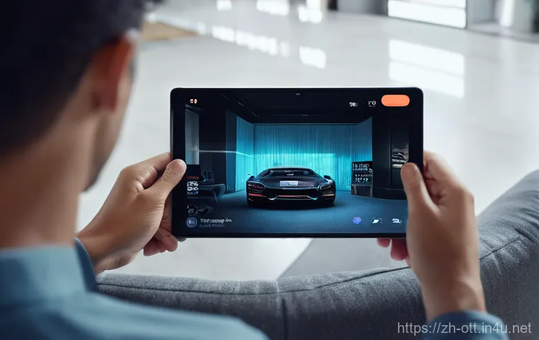 OTT 콘텐츠의 다양성 - **Prompt 2: Immersive Home Cinema Experience with an Epic Drama**
    A cozy and dimly lit living ro...