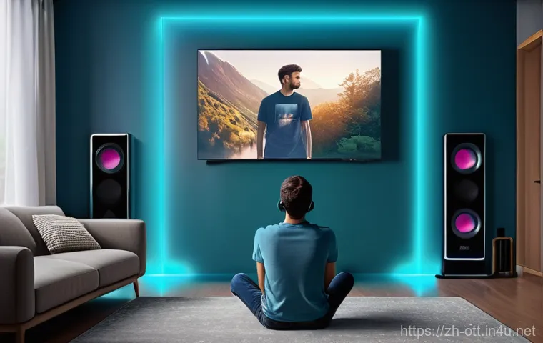 OTT 콘텐츠 독점작 - A cozy, modern living room bathed in soft, inviting light. A young adult (20s-30s, wearing comfortab... OTT 콘텐츠 독점작 - A cozy, modern living room bathed in soft, inviting light. A young adult (20s-30s, wearing comfortab...