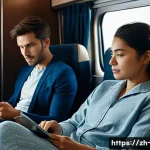 OTT의 문화적 영향 - **A modern young adult, appearing to be in their late 20s or early 30s, is shown across three distin...