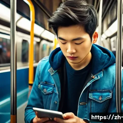 OTT와 5G 네트워크 - **Prompt 1: "The Portable Cinema Journey"**
    A young adult, dressed in stylish but comfortable ev...